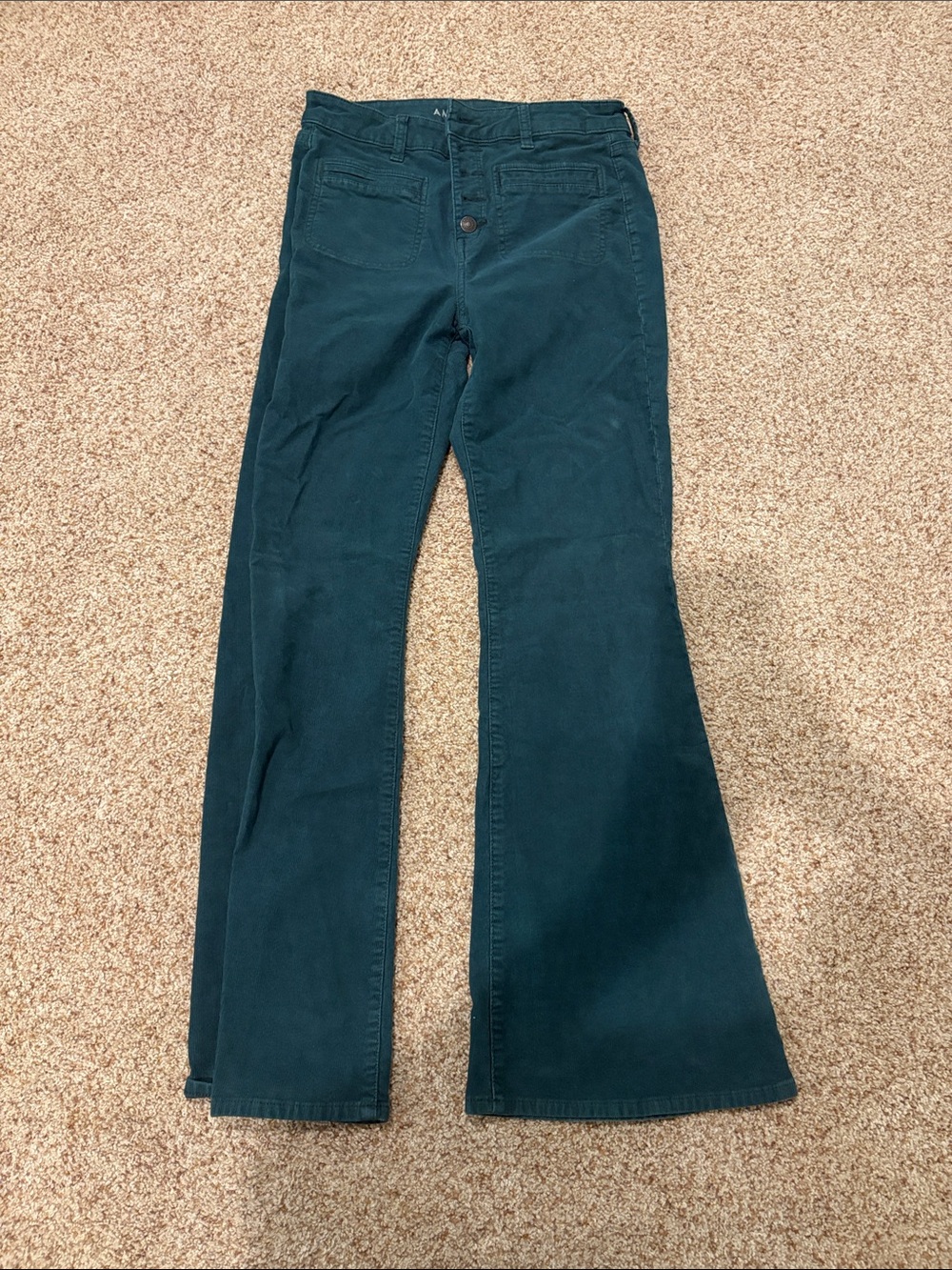 American Eagle Outfitters Teal Boot Cut Pants